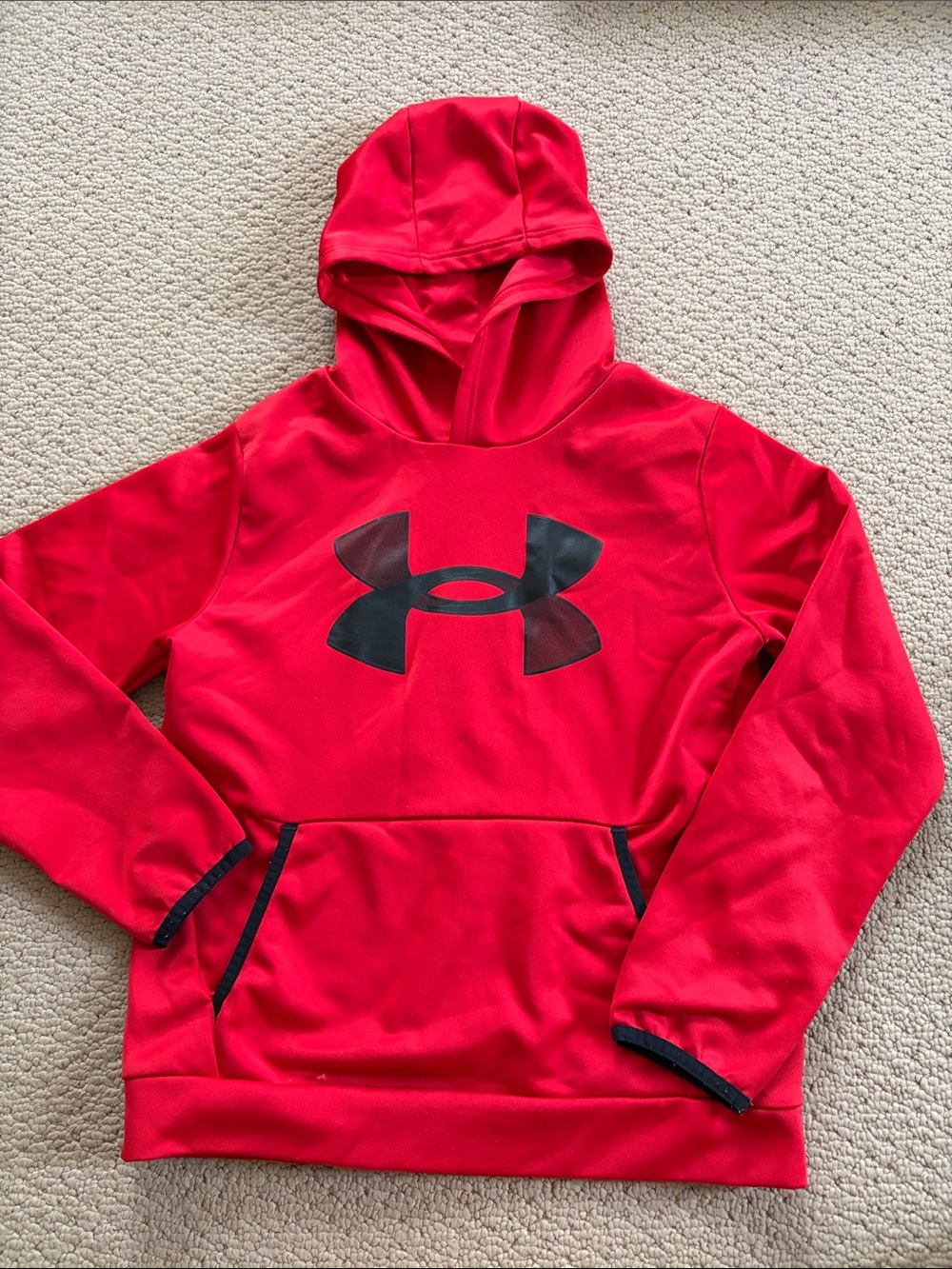 Boys under armour hoodie youth medium